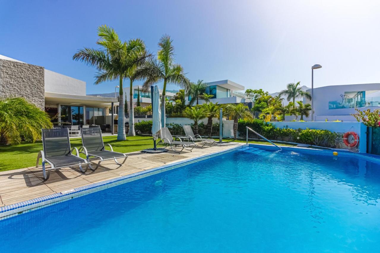 Villa Eleonora, Luxury Villa With Heated Pool Ocean View In Adeje, Tenerife Costa Adeje  Exterior foto