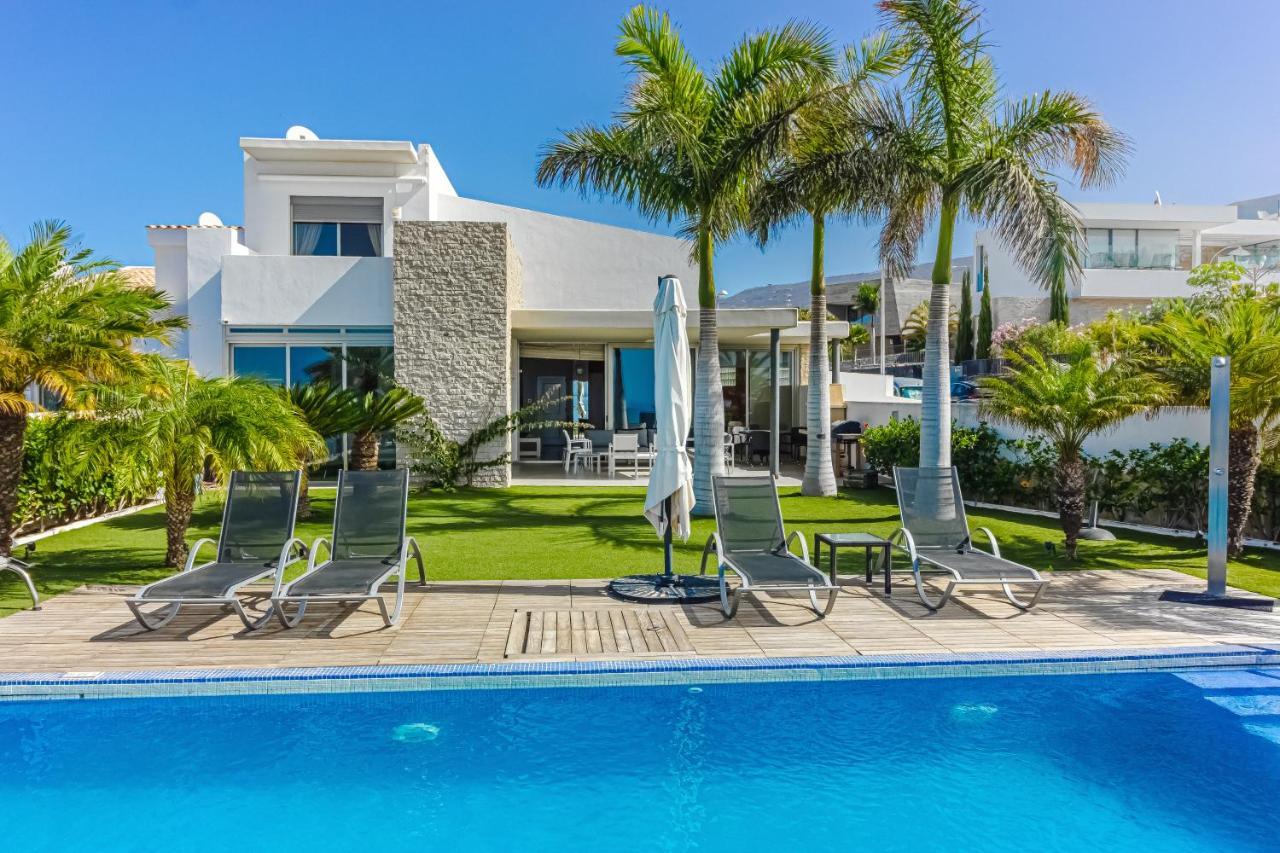 Villa Eleonora, Luxury Villa With Heated Pool Ocean View In Adeje, Tenerife Costa Adeje  Exterior foto
