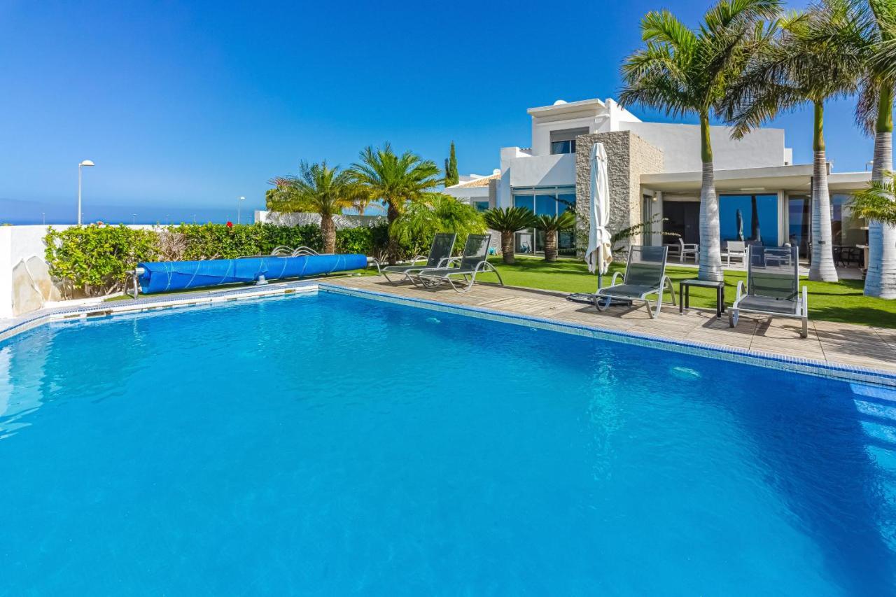 Villa Eleonora, Luxury Villa With Heated Pool Ocean View In Adeje, Tenerife Costa Adeje  Exterior foto