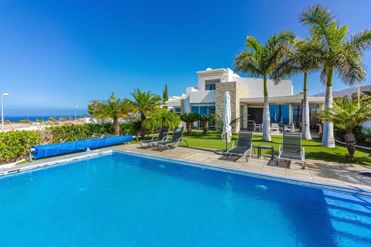 Villa Eleonora, Luxury Villa With Heated Pool Ocean View In Adeje, Tenerife Costa Adeje  Exterior foto